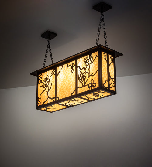Meyda Tiffany Foliage 219227 Pendant Light - Mahogany Bronze