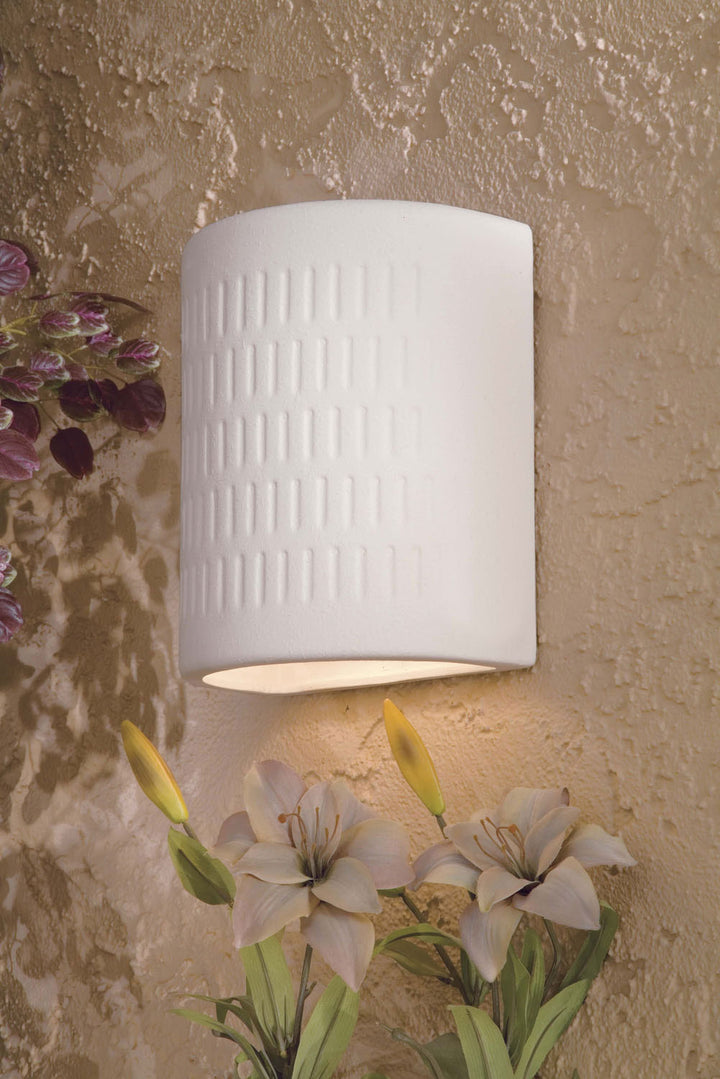 Minka-Lavery Lighting 564-1  One Light Wall Sconce Outdoor White