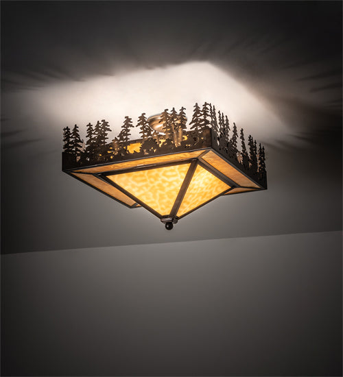 Meyda Tiffany Pine Lake 219381 Ceiling Light - Antique Copper