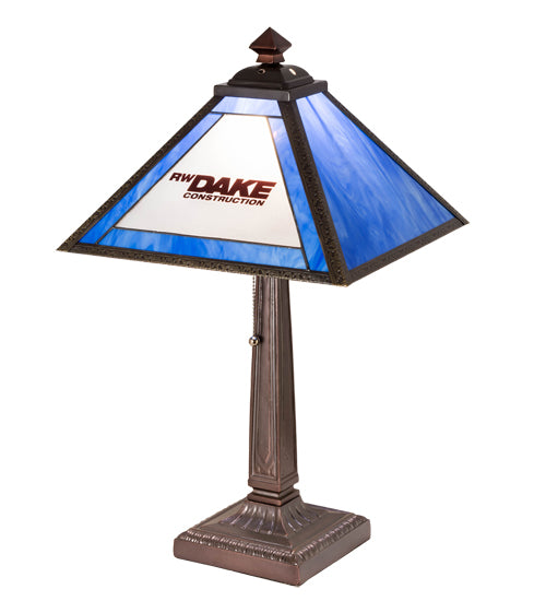 Meyda Tiffany Lighting 219517 Personalized One Light Table Lamp Lamp Bronze / Dark