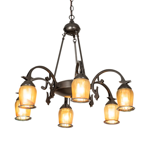 Meyda Tiffany Revival 219621 Chandelier Light - Oil Rubbed Bronze