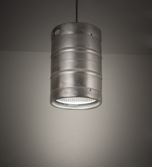 Meyda Tiffany Keg 219962 Pendant Light - Stainless Steel