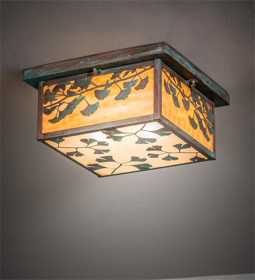 Meyda Tiffany Hyde Park 220113 Ceiling Light - Verdigris,Copper