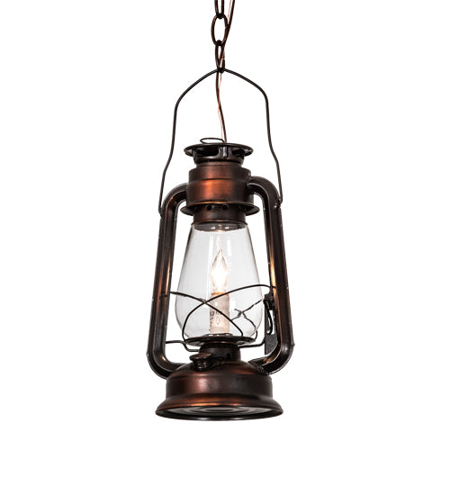 Meyda Tiffany Miners Lantern 220231 Pendant Light - Vintage Copper