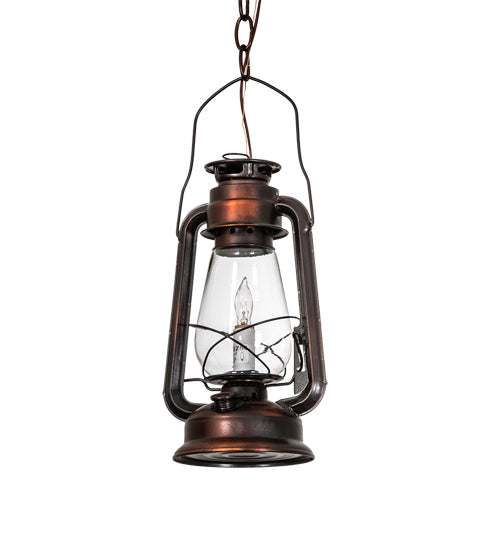 Meyda Tiffany Miners Lantern 220231 Pendant Light - Vintage Copper