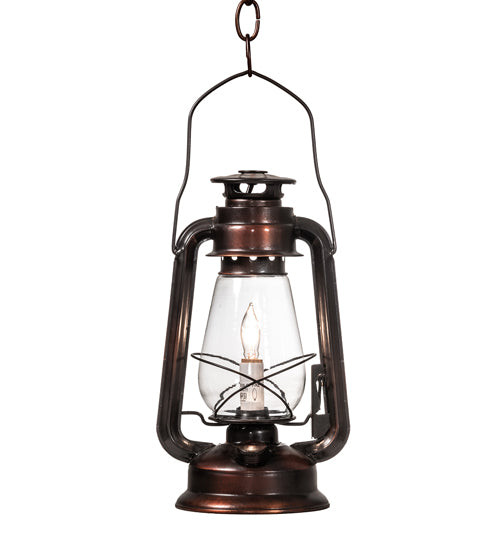 Meyda Tiffany Miners Lantern 220231 Pendant Light - Vintage Copper