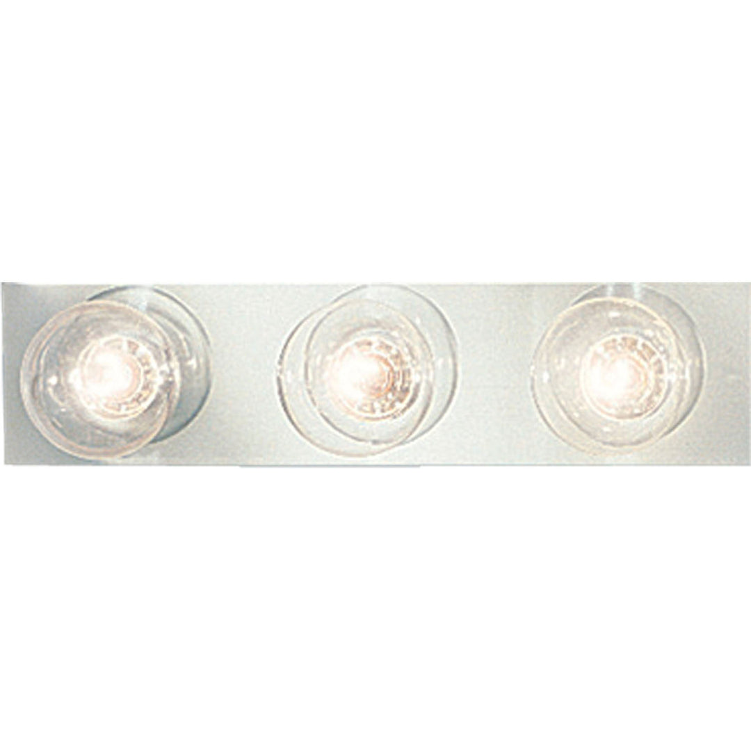 Progress Lighting P3333-15 Broadway-Deluxe Three Light Bath Bracket Utility Light Chrome