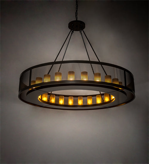 Meyda Tiffany Loxley 220900 Chandelier Light - Timeless Bronze