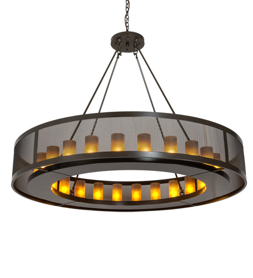 Meyda Tiffany Loxley 220900 Chandelier Light - Timeless Bronze