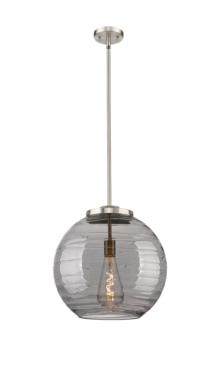 Innovations Ballston 221-1S-SN-G1213-16SM Pendant Light - Brushed Satin Nickel