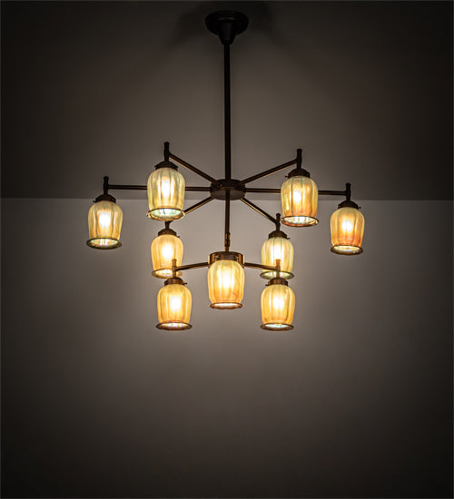 Meyda Tiffany Revival 221336 Chandelier Light - Mahogany Bronze