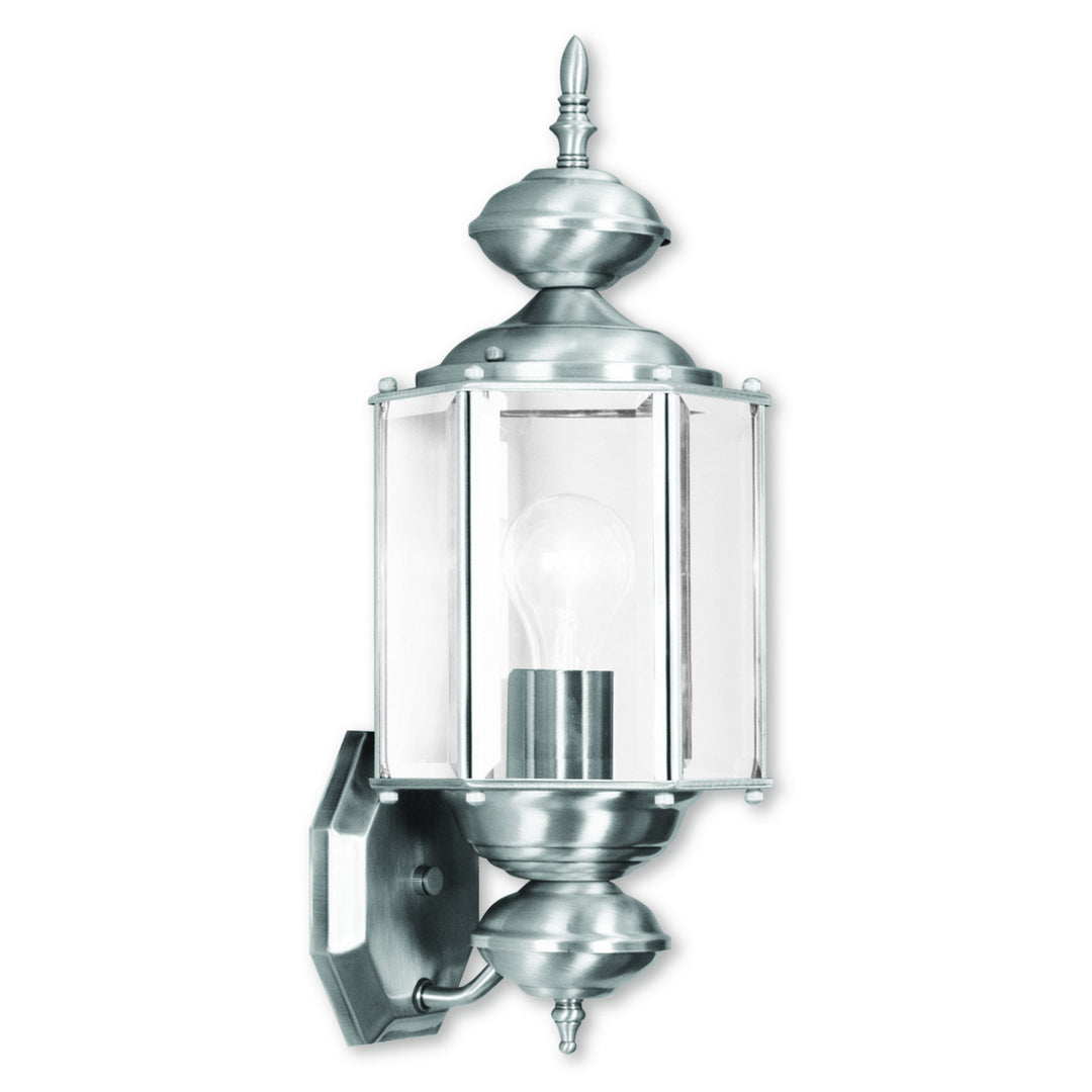 Livex Lighting 2006-91  Outdoor Basics Outdoor Brushed Nickel