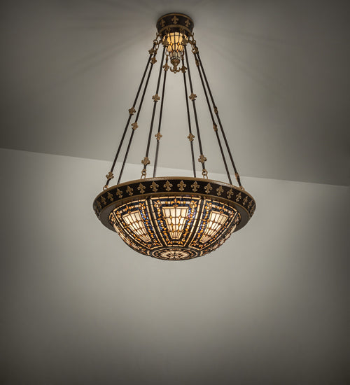Meyda Tiffany Fleur-De-Lis 221467 Ceiling Light