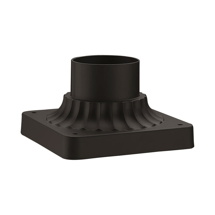 Livex Lighting 7507-07  Outdoor Pier Mount Adapters Outdoor Bronze