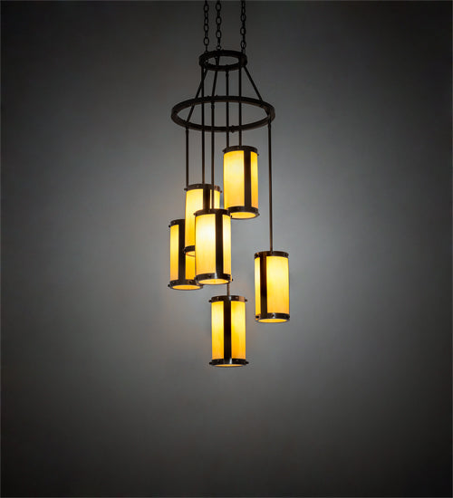 Meyda Tiffany Cartier 222213 Chandelier Light - Timeless Bronze