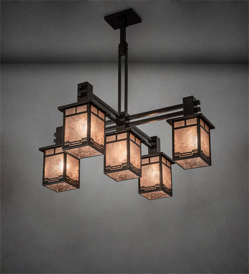 Meyda Tiffany Roylance 222753 Chandelier Light - Antique Copper,Timeless Bronze