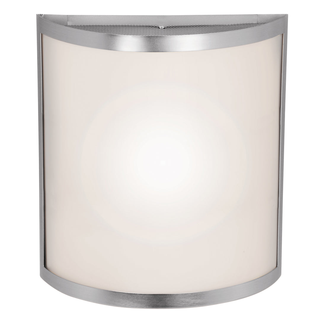 Access Artemis Basic 20439-BS/OPL Wall Sconce Light - Brushed Steel