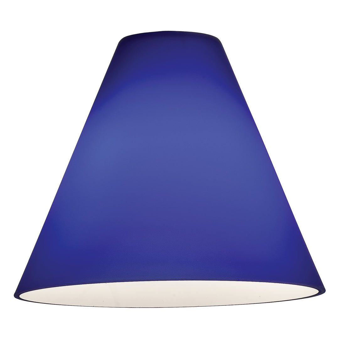 Access Lighting 23104-COB Modern Inari Silk Lamp Shade Cobalt Glass