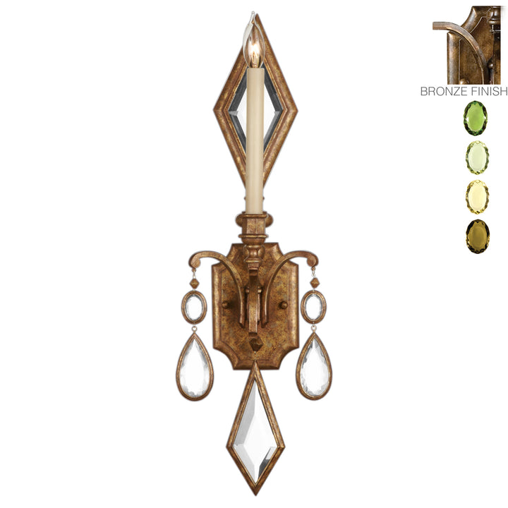Fine Art Encased Gems 717850-1ST Wall Light - Bronze