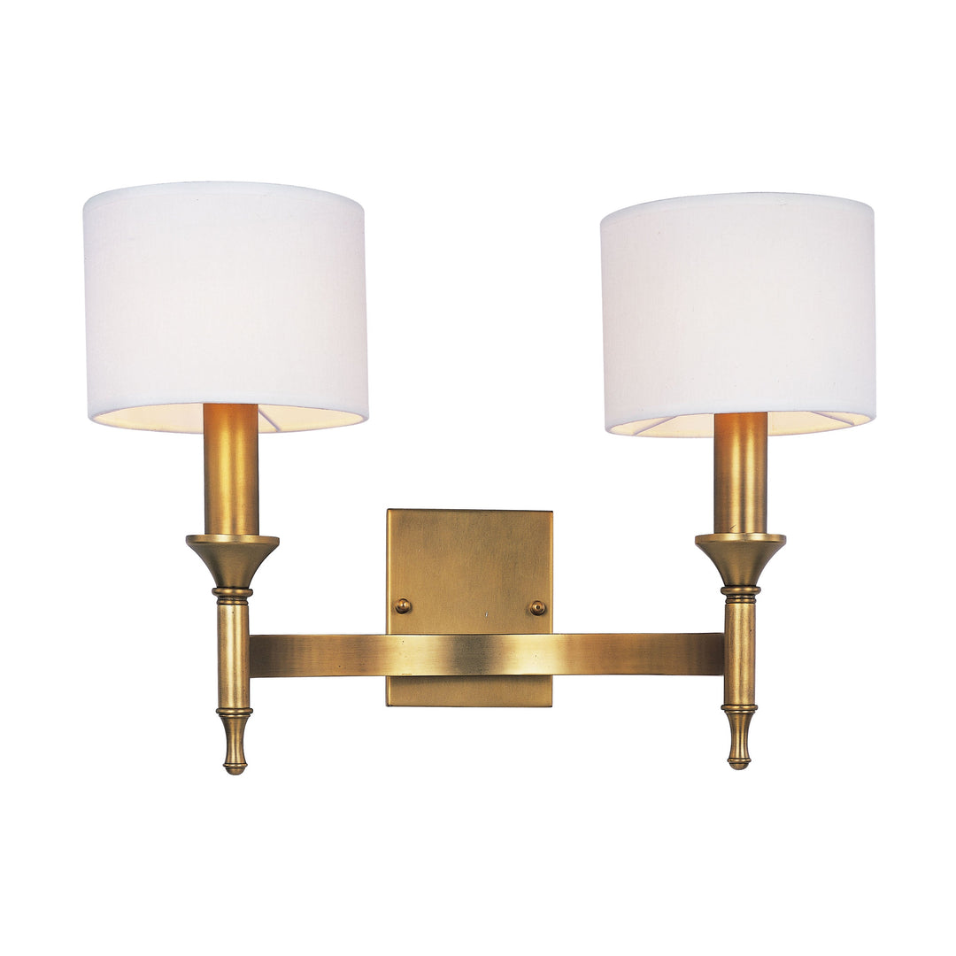 Maxim Fairmont 22379OMNAB Wall Sconce Light - Natural Aged Brass