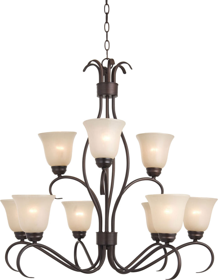 Maxim Basix 10128WSOI Chandelier Light - Oil Rubbed Bronze