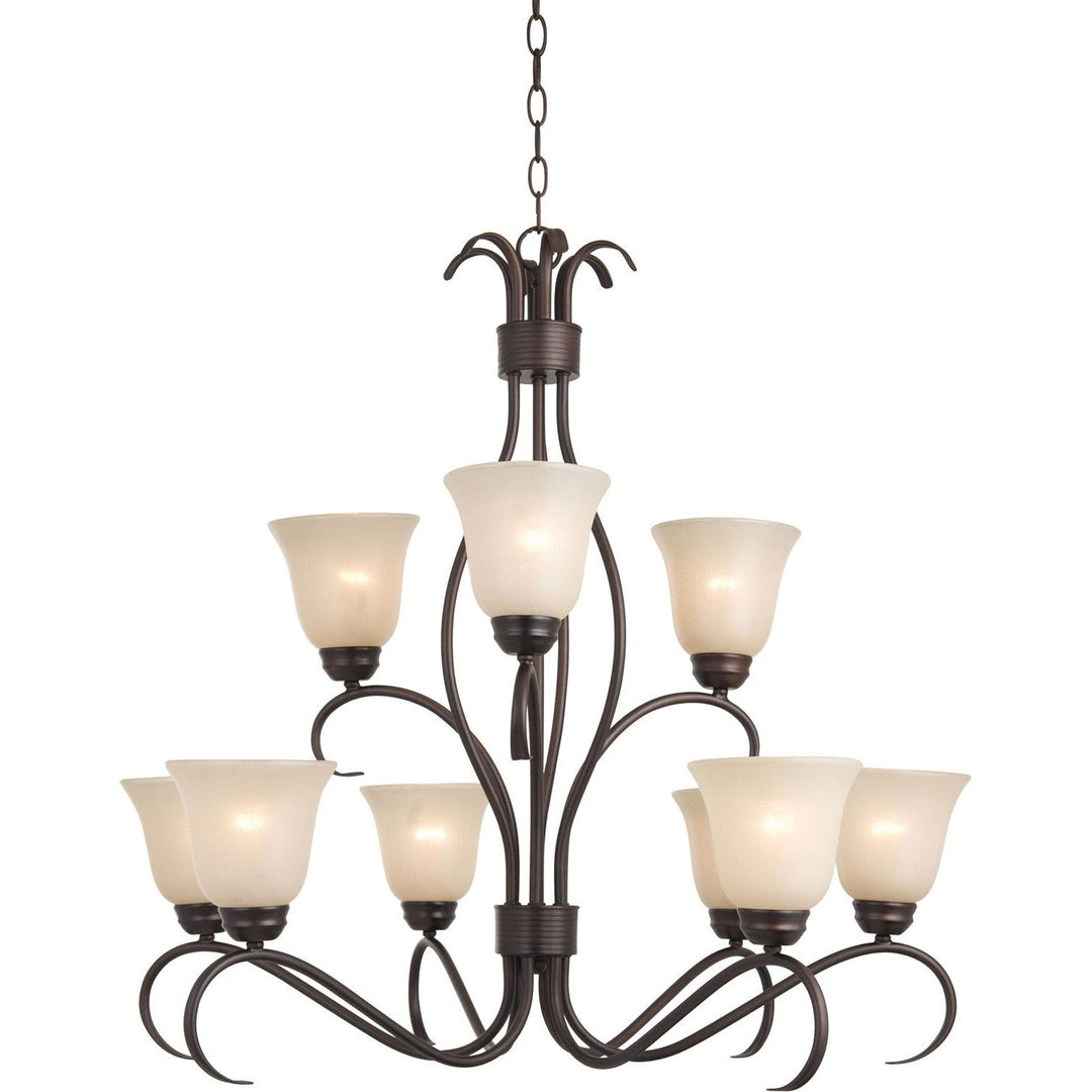 Maxim Basix 10128WSOI Chandelier Light - Oil Rubbed Bronze