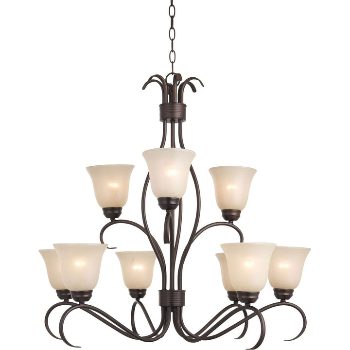 Maxim Basix 10128WSOI Chandelier Light - Oil Rubbed Bronze