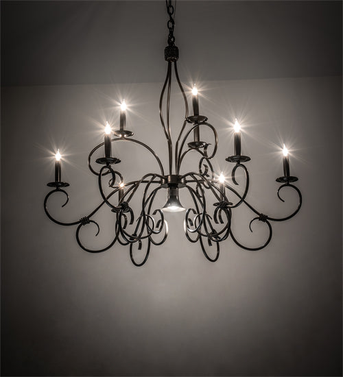 Meyda Tiffany Grace 224136 Chandelier Light - Timeless Bronze