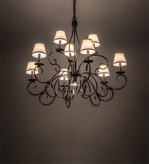 Meyda Tiffany Grace 224138 Chandelier Light - Timeless Bronze