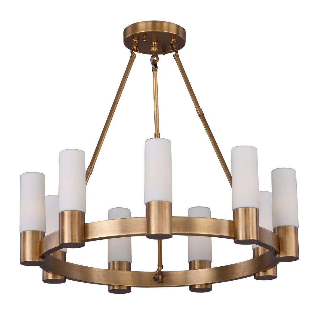 Maxim Contessa 22418SWNAB Chandelier Light - Natural Aged Brass