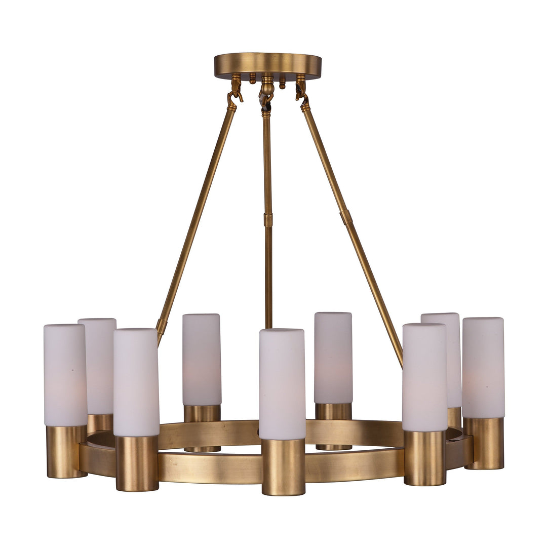 Maxim Contessa 22418SWNAB Chandelier Light - Natural Aged Brass