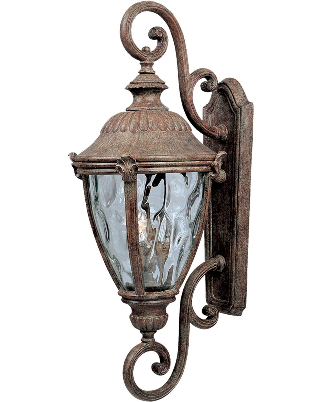 Maxim Lighting 3188WGET Morrow Bay Dc Three Light Outdoor Wall Lantern Outdoor Bronze / Dark
