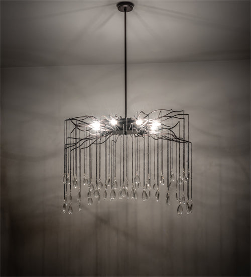 Meyda Tiffany Aranha 224475 Chandelier Light - Bronze,Crystal