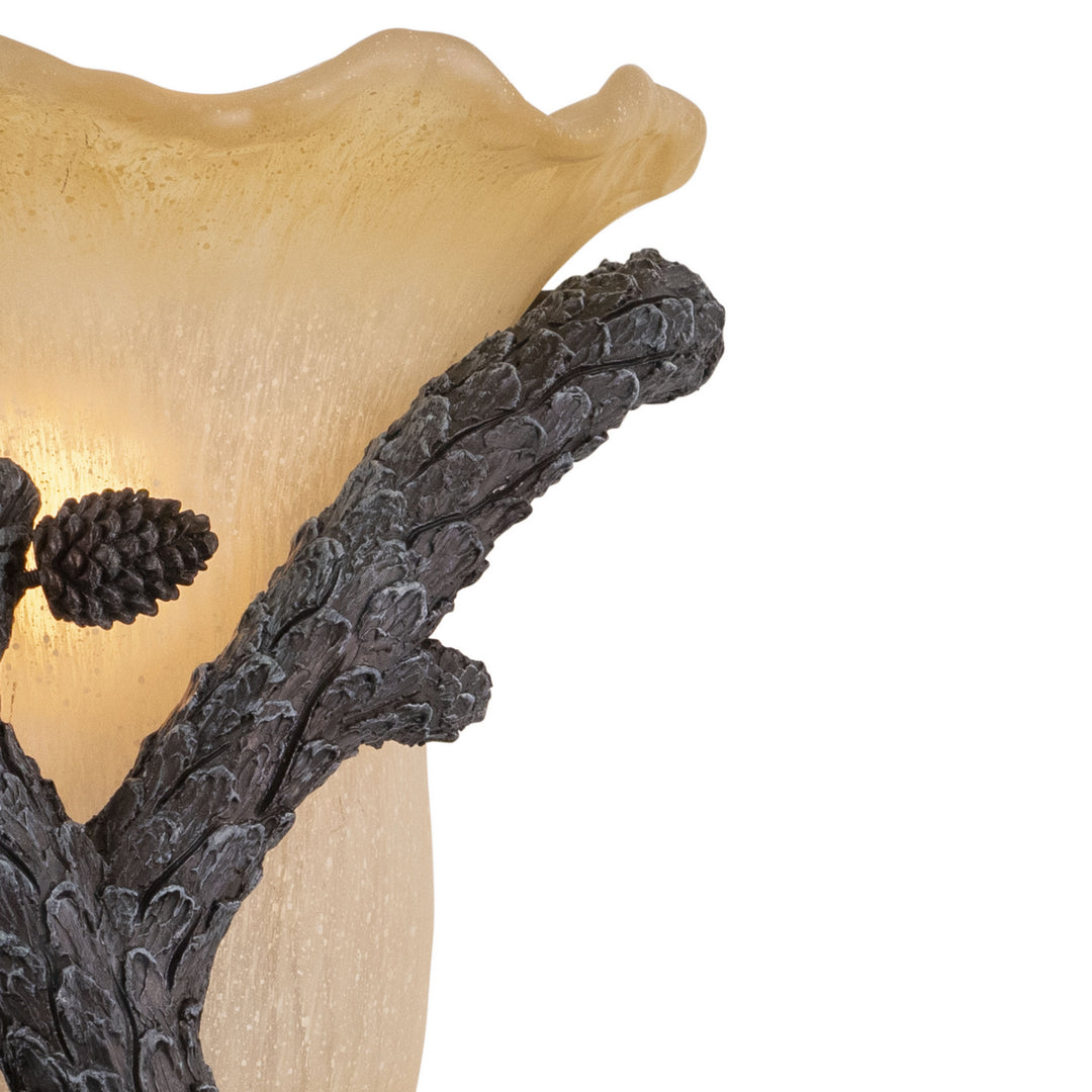 Vaxcel Aspen AS-WSU120PT Wall Light - Pine Tree
