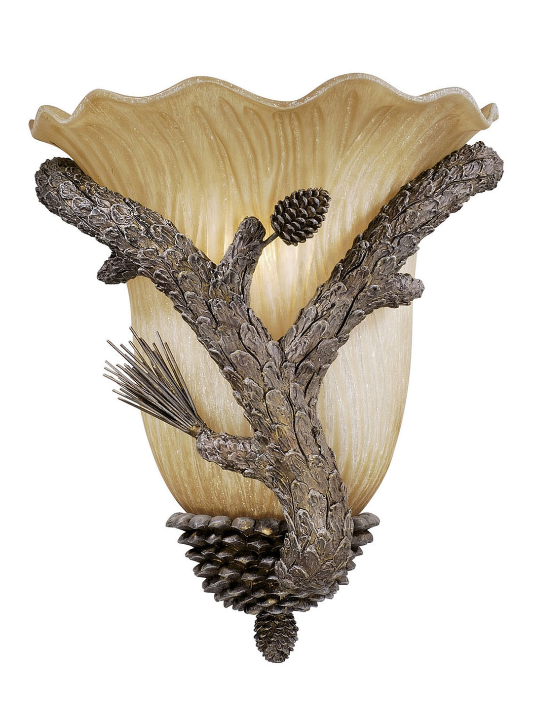 Vaxcel Aspen AS-WSU120PT Wall Light - Pine Tree