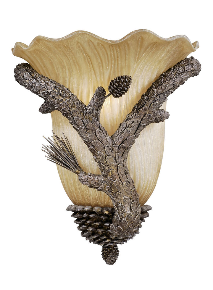 Vaxcel Aspen AS-WSU120PT Wall Light - Pine Tree