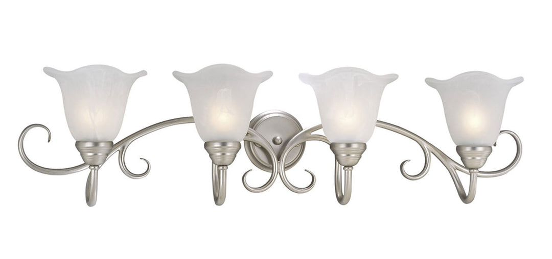 Vaxcel Bella BL-VLD004BN Bath Vanity Light 38 in. wide - Brushed Nickel