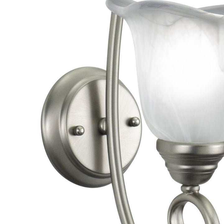Vaxcel Bella BL-VLU001BN Wall Light - Brushed Nickel