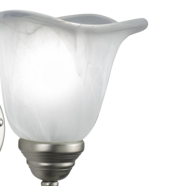 Vaxcel Bella BL-VLU001BN Wall Light - Brushed Nickel