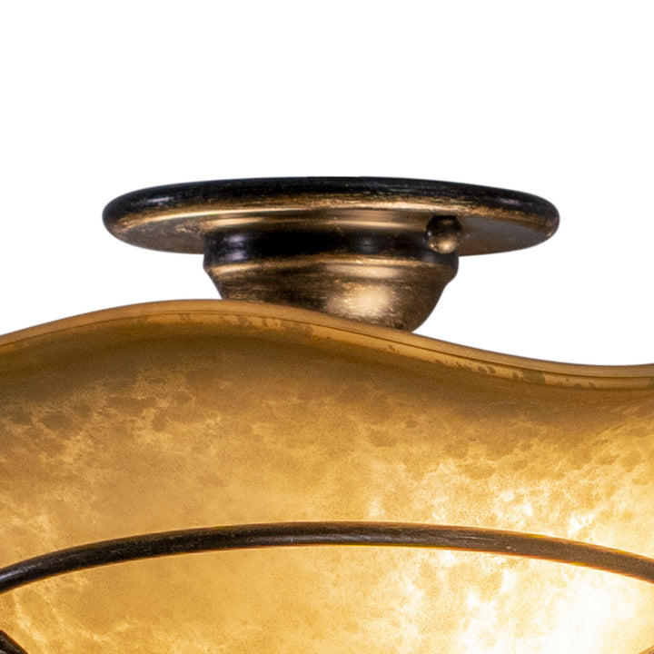 Vaxcel Vine CF38815OL Ceiling Light - Oil Shale
