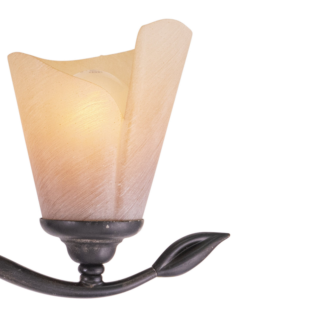 Vaxcel Capri CP-VLU003BW Bath Vanity Light 24 in. wide - Black Walnut