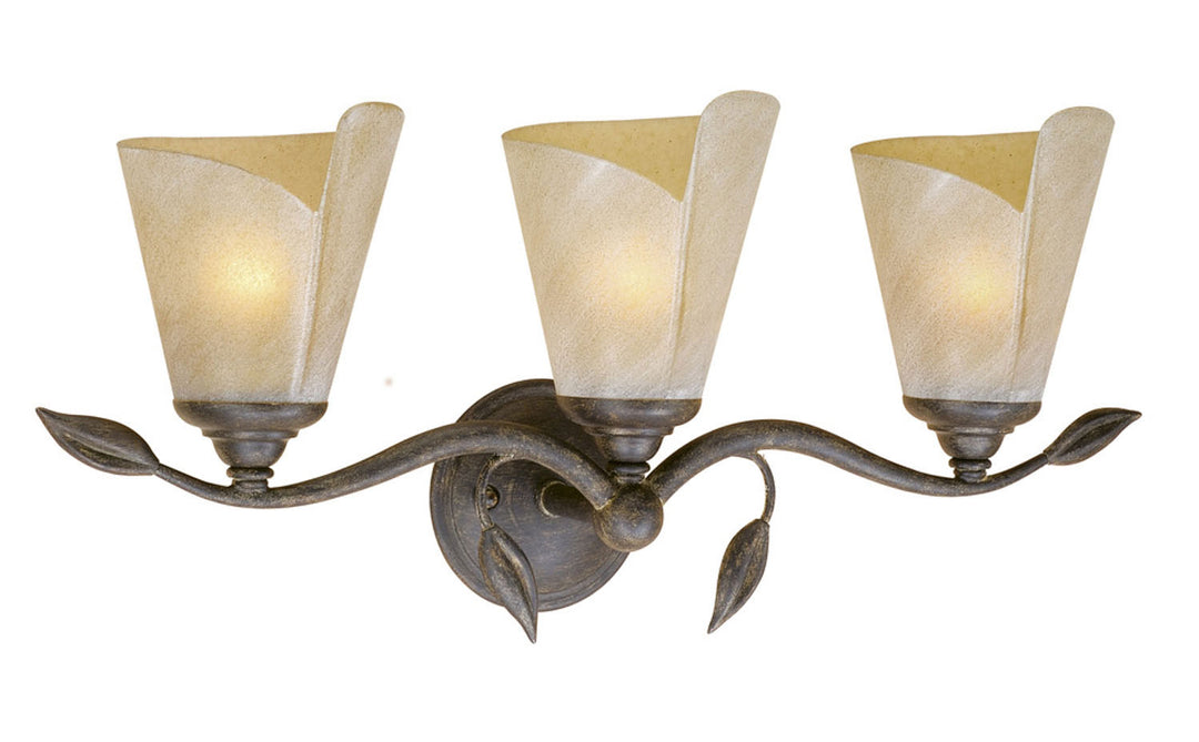 Vaxcel Capri CP-VLU003BW Bath Vanity Light 24 in. wide - Black Walnut