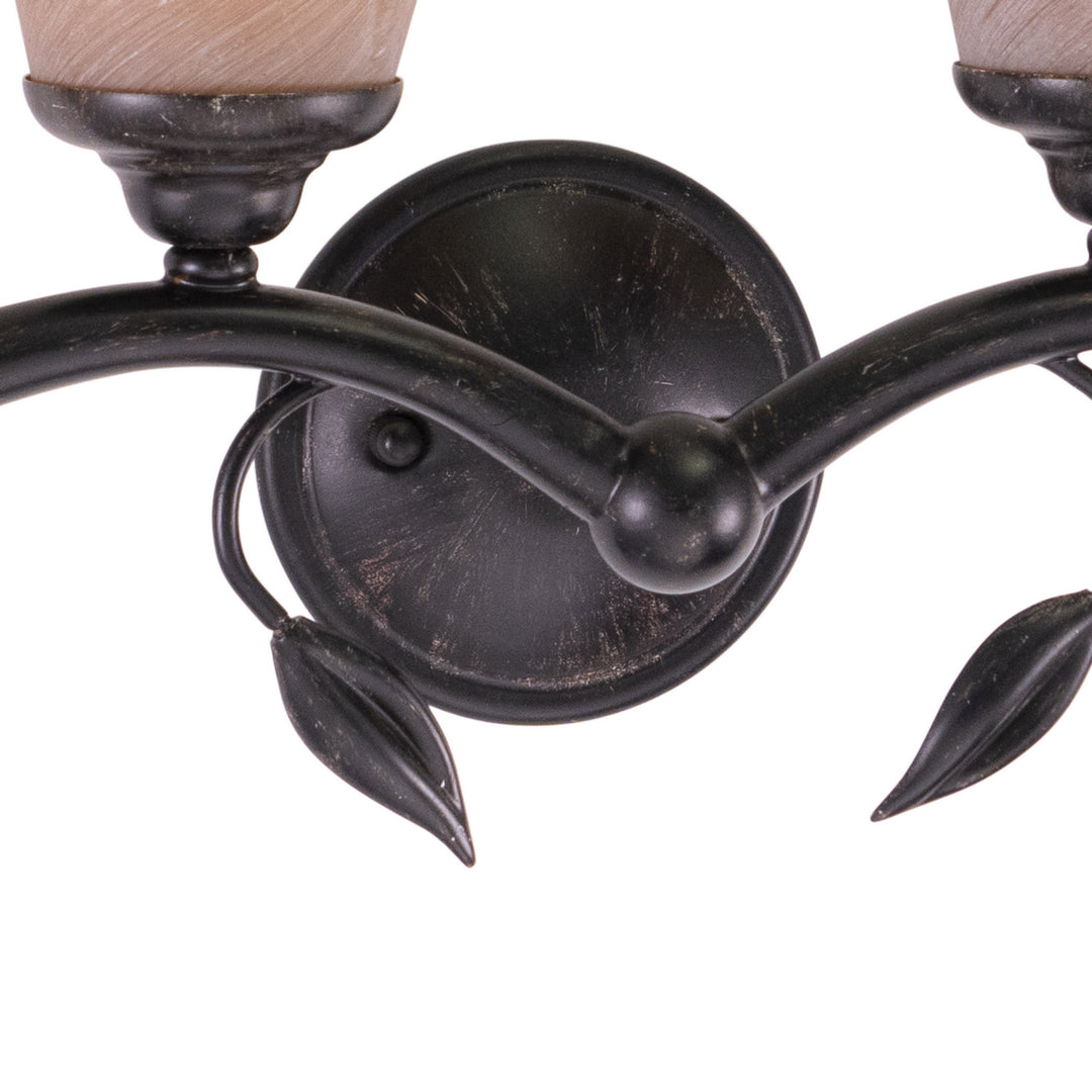 Vaxcel Capri CP-VLU004BW Bath Vanity Light 30 in. wide - Black Walnut