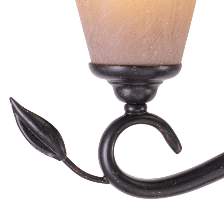 Vaxcel Capri CP-VLU004BW Bath Vanity Light 30 in. wide - Black Walnut
