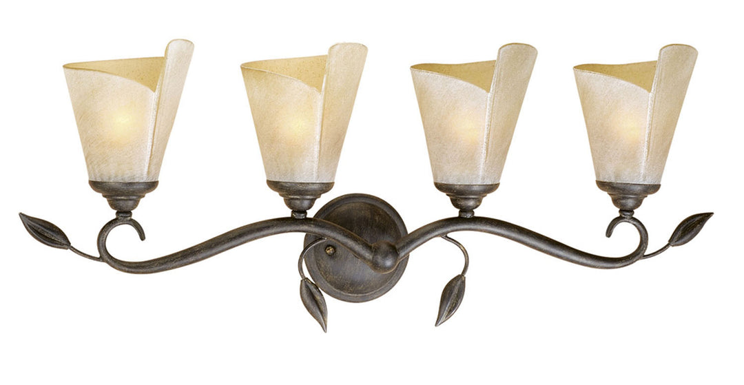 Vaxcel Capri CP-VLU004BW Bath Vanity Light 30 in. wide - Black Walnut