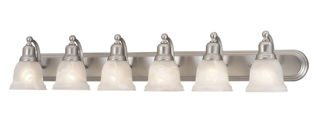 Vaxcel LaSalle LS-VLD106BN Bath Vanity Light 48 in. wide - Brushed Nickel