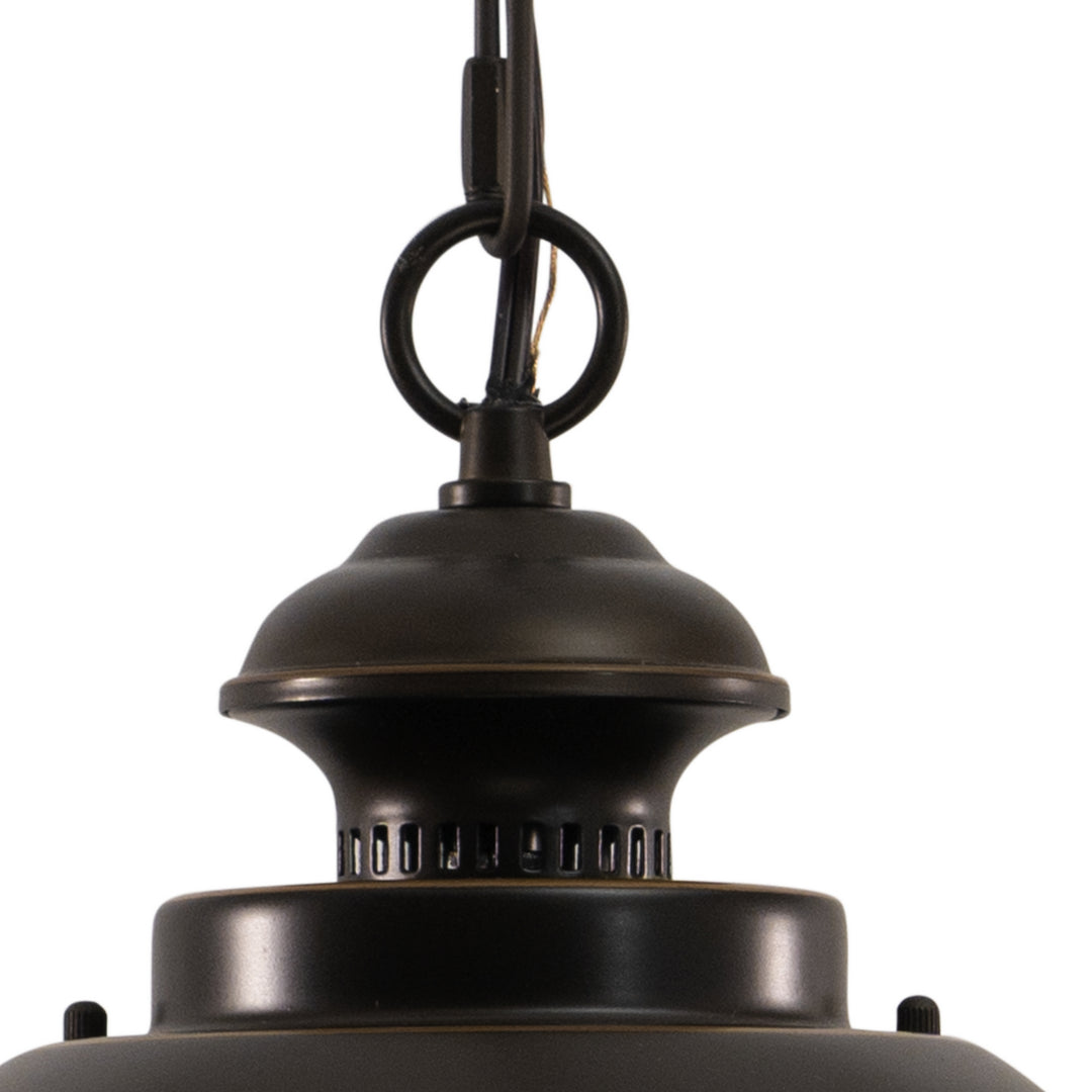 Vaxcel Lighting OD21506BBZ Harwich One Light Outdoor Pendant Outdoor Bronze / Dark