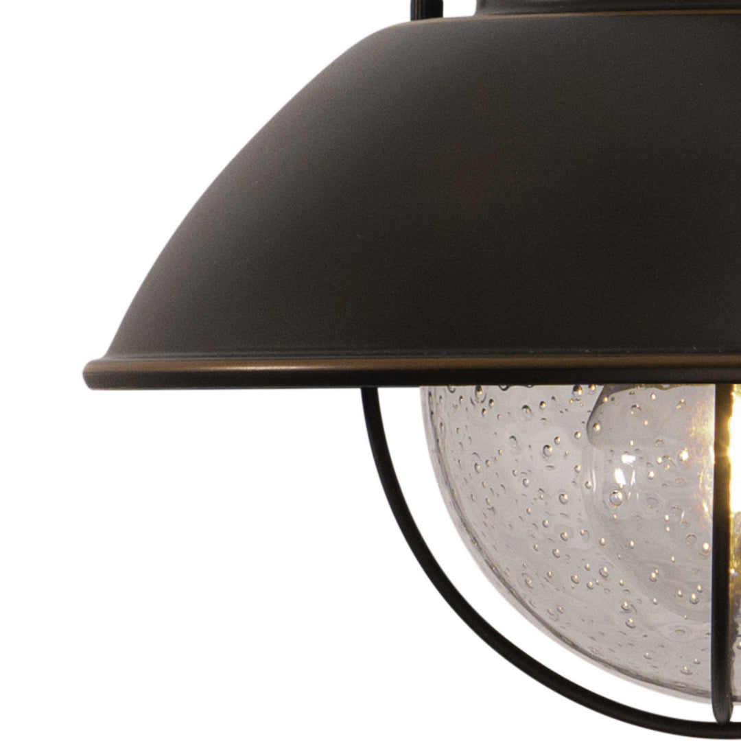 Vaxcel Lighting OD21506BBZ Harwich One Light Outdoor Pendant Outdoor Bronze / Dark