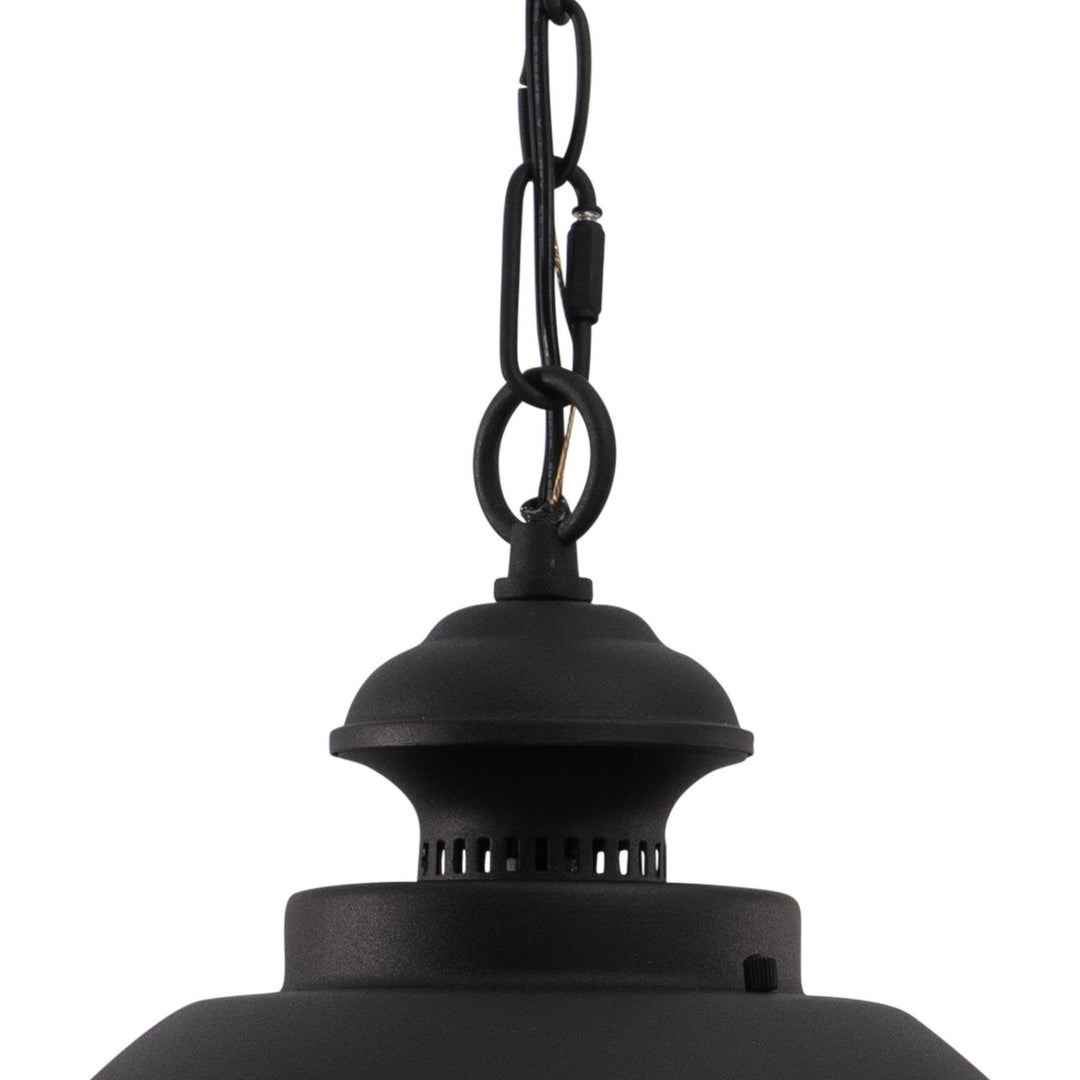Vaxcel Lighting OD21506TB Harwich One Light Outdoor Pendant Outdoor Black