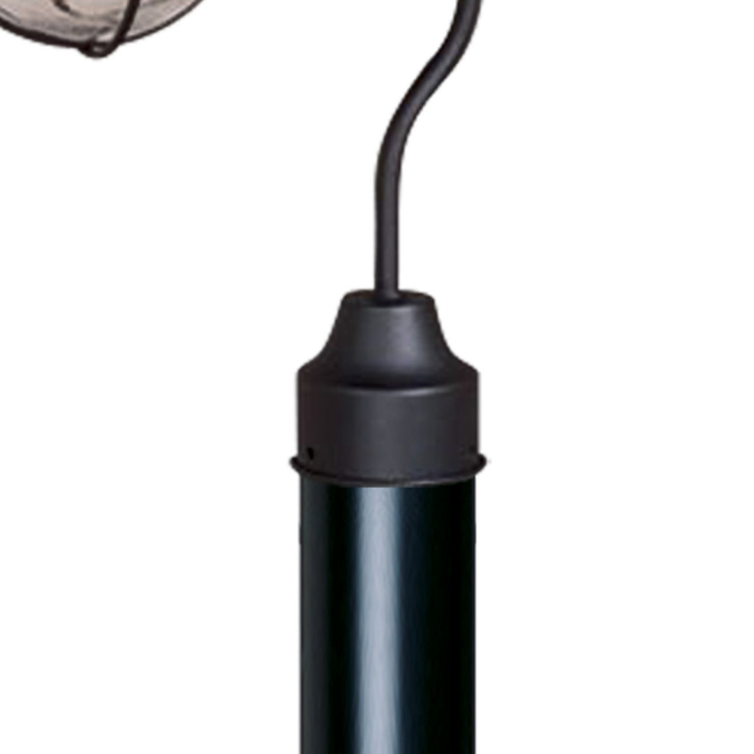 Vaxcel Lighting OP21505TB Harwich One Light Outdoor Post Mount Outdoor Black